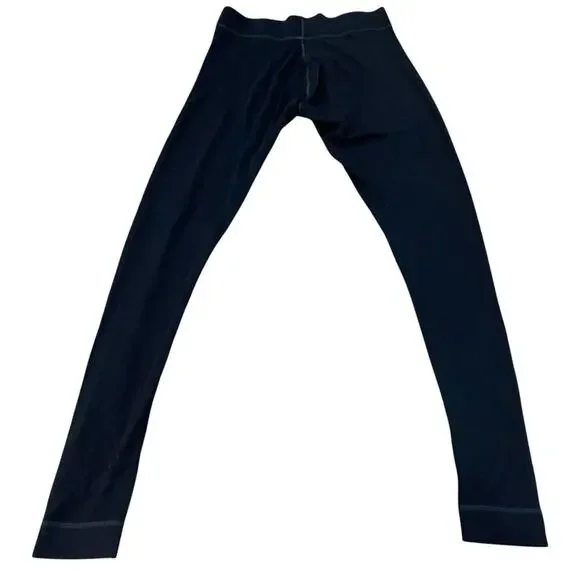 Smartwool Womens Merino Wool Base Layer Pants Medium Black Skinny Full Length - Picture 5 of 10